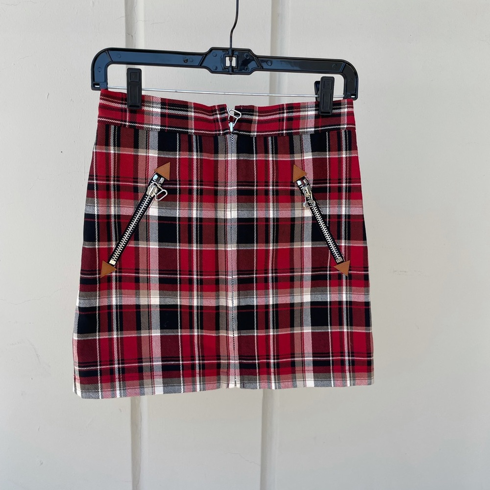 Rag and bone plaid skirt size 00 NWT